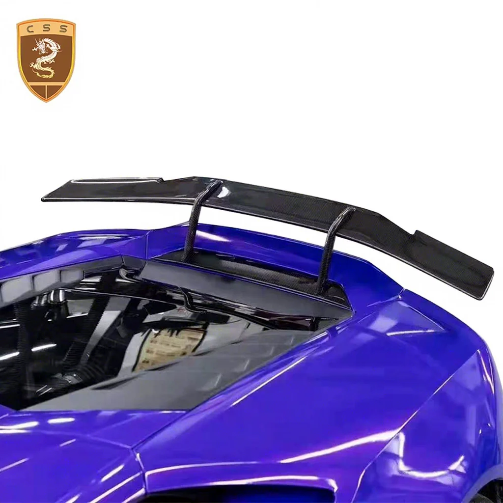 

Dry Carbon Fiber Rear Deck Spoiler for Lamborghini Huracan EVO Novi Style Rear Trunk Lip Wing Vehicle Accessories