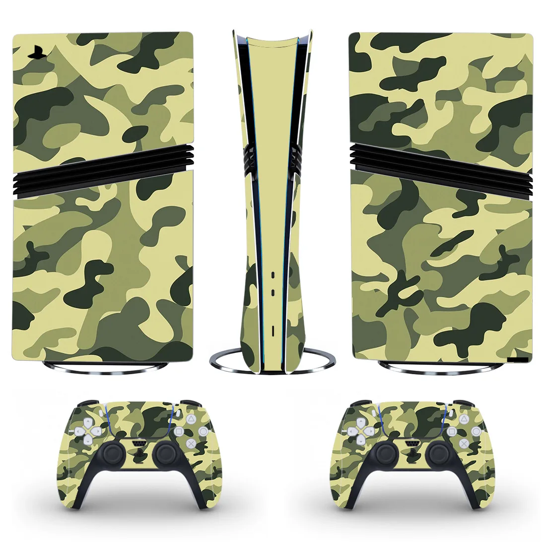 

For PS5 Pro Console Digital Edition camouflage Skin Cover Sticker Host Center Decals Game Console Accessories