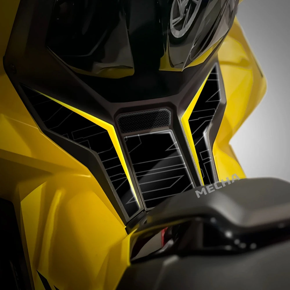 3D Resin Motorcycle Stickers Compatible with 2025 For X-ADV 750  x-adv 750 Tank Middle Protection