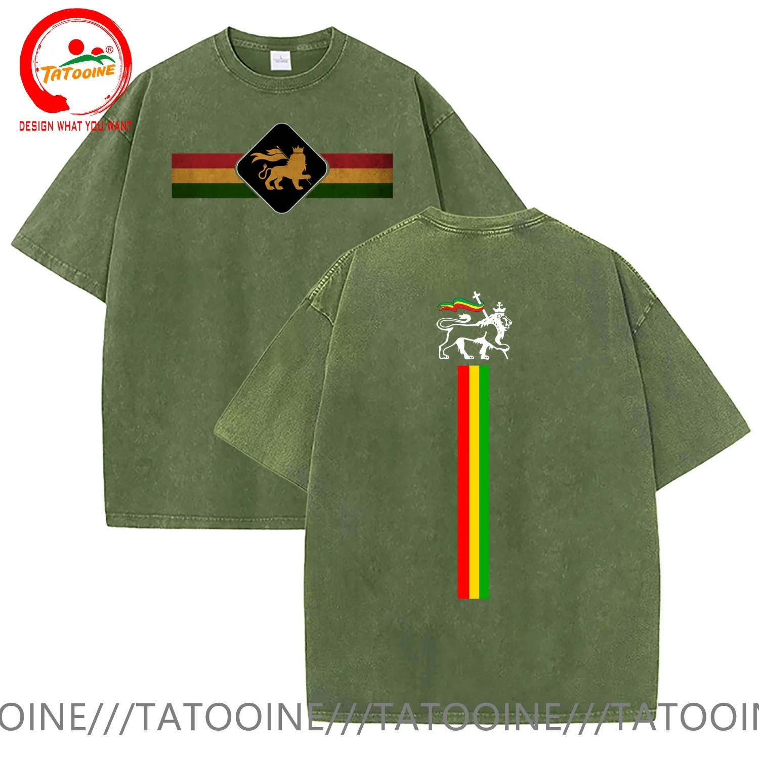 Rasta Lion Session Rastafari Lion T Shirt Men Fashion Trendy Casual Clothing Stylish Tops Tee Shirt Leisure Tshirt Men's T-Shirt