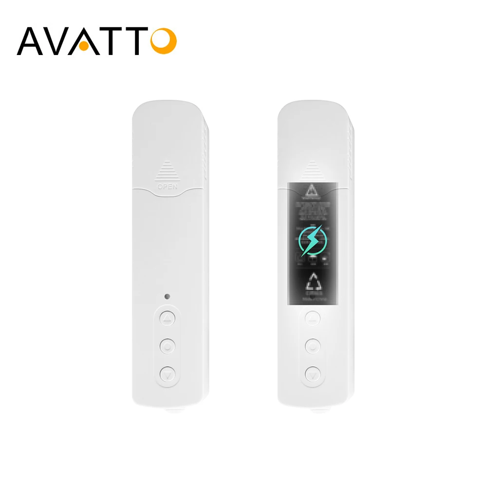 AVATTO Tuya Zigbee Smart Motorized Chain Roller Blind Shutter Curtain Motor,Build-in Lithium Battery Work With Alexa/Google Home