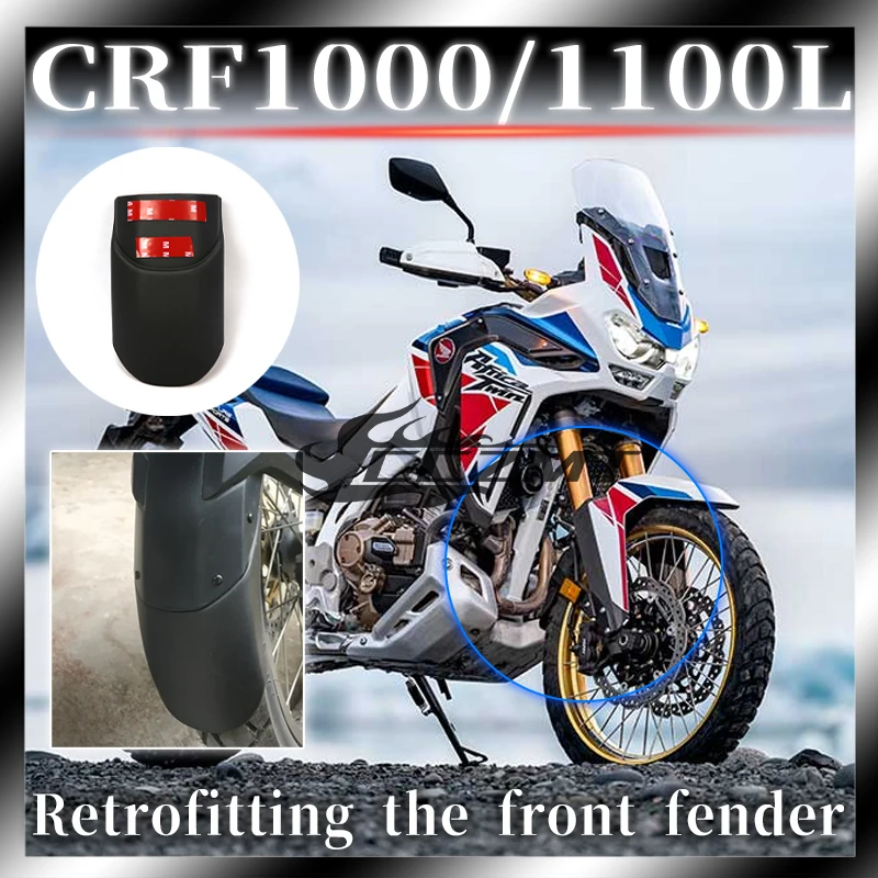 

For Honda Africa Twin CRF1000L CRF1000 L CRF 1100L ADV 2016 -2021 Motorcycle ABS Front Mudguard Fender Rear Extender Extension