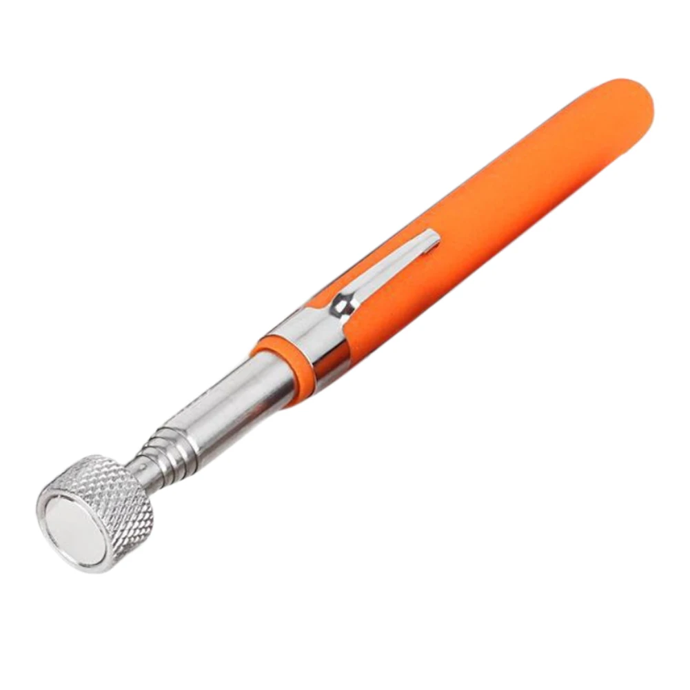 1pcs Versatile Telescopic Magnetic Tools Stainless Steel Metal Suction Rods For Picking Up Paper Clips,staples,batteries,needles