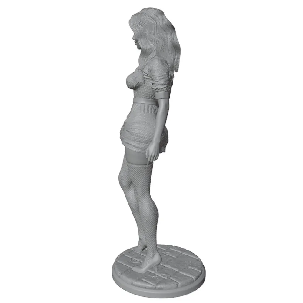 1/24/18 scale resin figurine character model, high-fidelity model action figure, not painted, perfect for gaming and collection