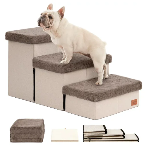 Pet Stairs with Storage or Condo, 17.5