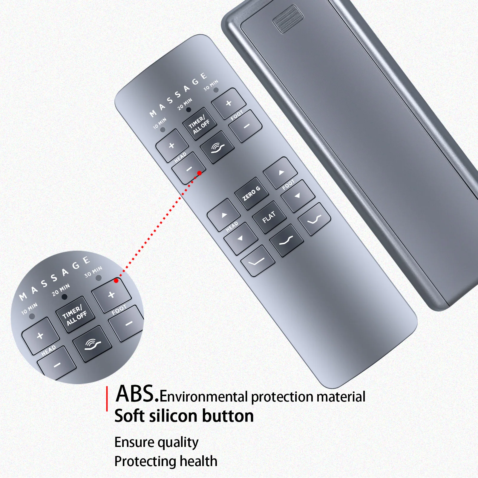 Nowy pilot do Serta Motion Perfect ll lll RF258C 77391 Regulowana podstawa