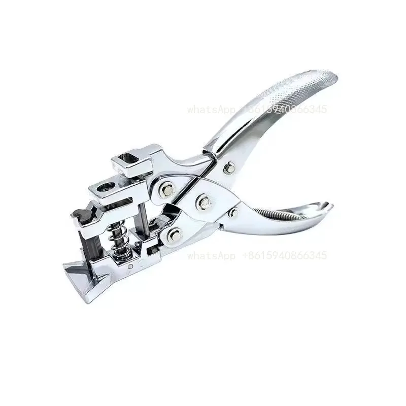 Multi-function Manual Hole Punch for ID Card Tag Single Hole Puncher Aircraft Hole Punching Tool