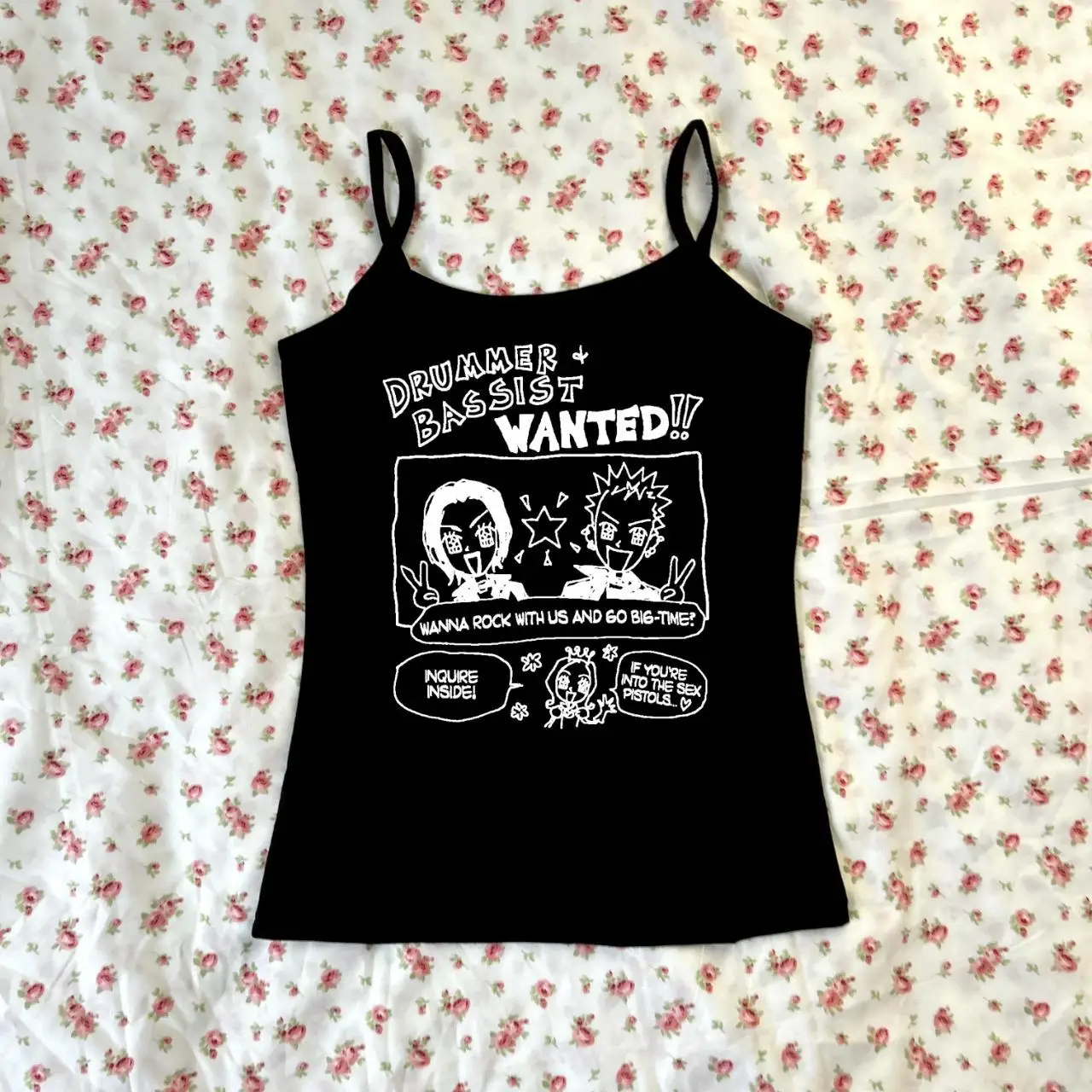 Harajuku Y2K Print hot girl T-shirts Emo Girl Crop Top Slim 90s Fairy Grunge Streetwear Harajuku Goth Cute Short Sleeve baby tee