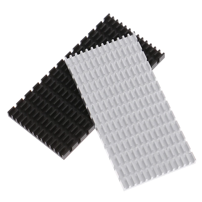 【Y】Aluminum Heatsink Panel Heat Sink CPU Power IC Chip Cooler Radiator 80*40*5mm