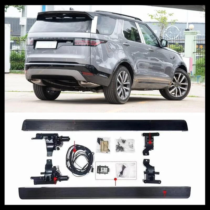 For LAND ROVER Discovery 5 LR5 2017-2024 Electric Side Step Motor Power Switch Automatic Running Board Aluminum Pedals