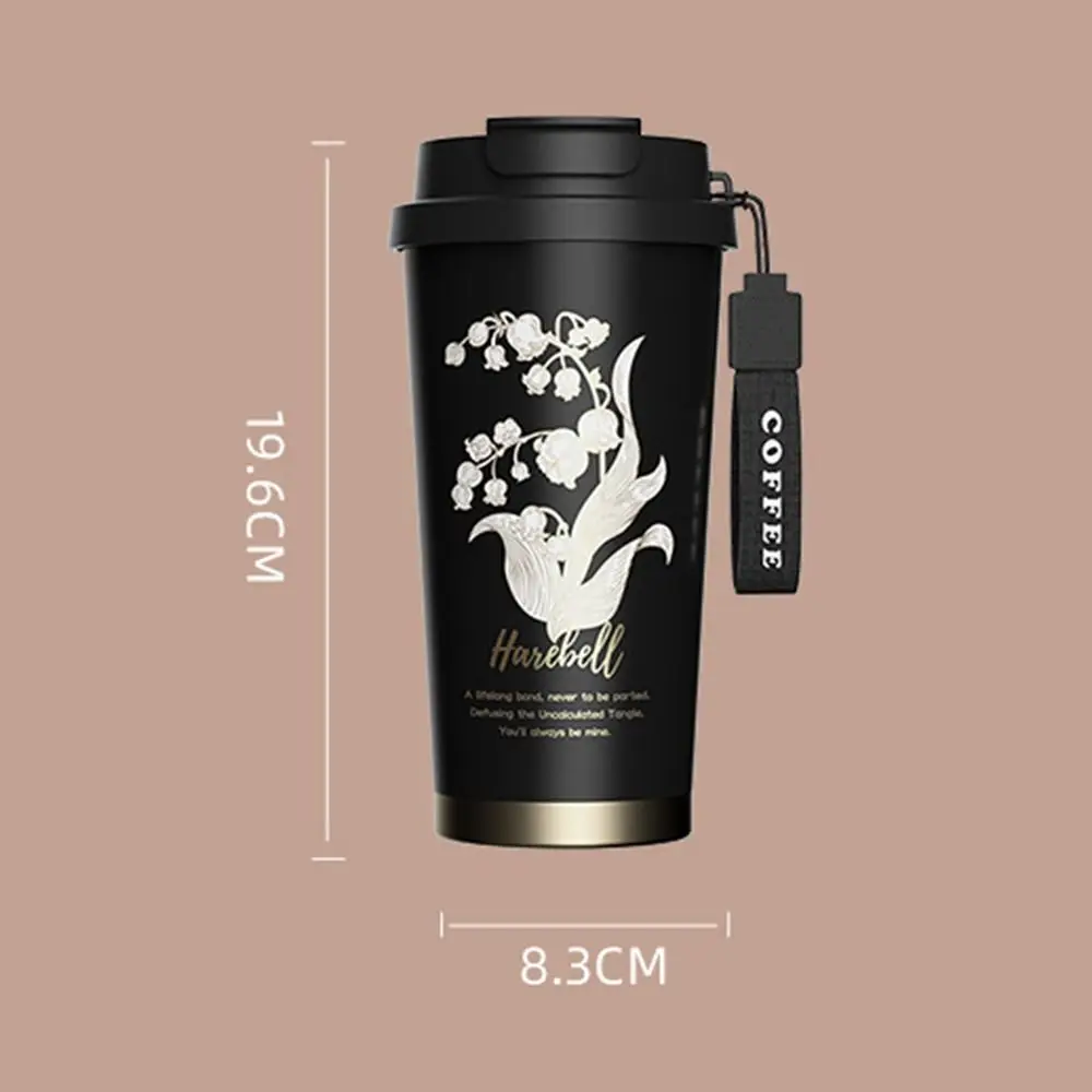 SUS316 الفولاذ المقاوم للصدأ فنجان القهوة العزل أو التبريد يحافظ على كوبًا معزولًا ساخنًا وباردًا عالي السعة 500 مللي كوبًا مفرغًا