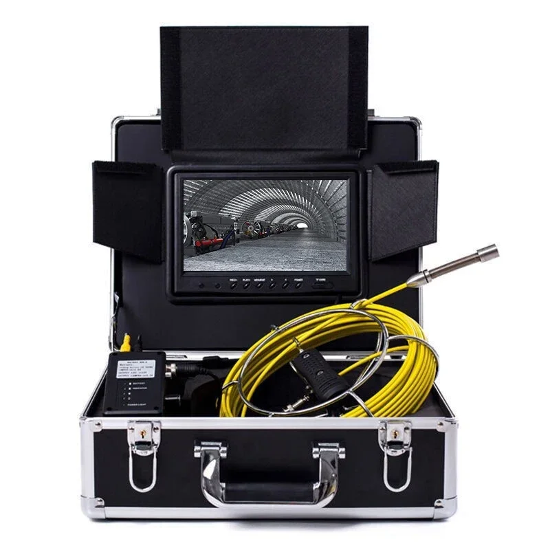 Industrial pipe endoscope, visual high definition camera, municipal sewer pipe video, detector waterproof
