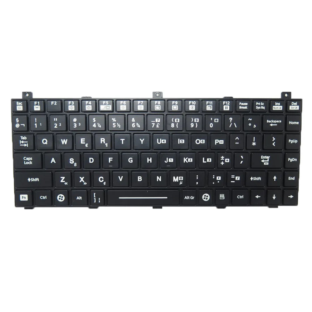 Laptop Backlit Keyboard For GETAC NK5100-00000T-01/C 01/B Canada CA NK5100-00000T-01/C 01/B Netherlands Black Frame New