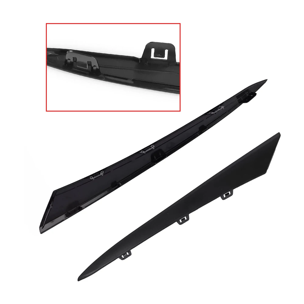 1 Pair Car Headlight Eyebrow Cover Trim Stickers Black For Honda Civic 2022 2023 Car Eyelids Lids decorative accessories view 3