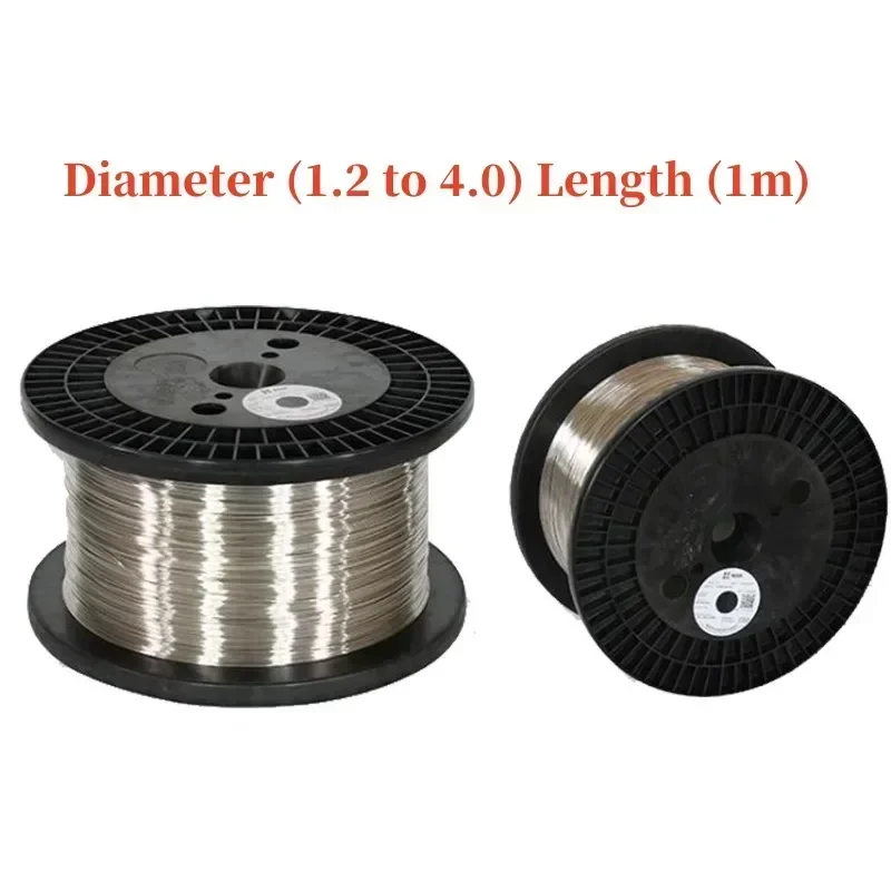 Manufacturers directly supply high purity and precision N4 N6 nickel wire experimental research Diameter (1.2 to 4.0) Length (1m