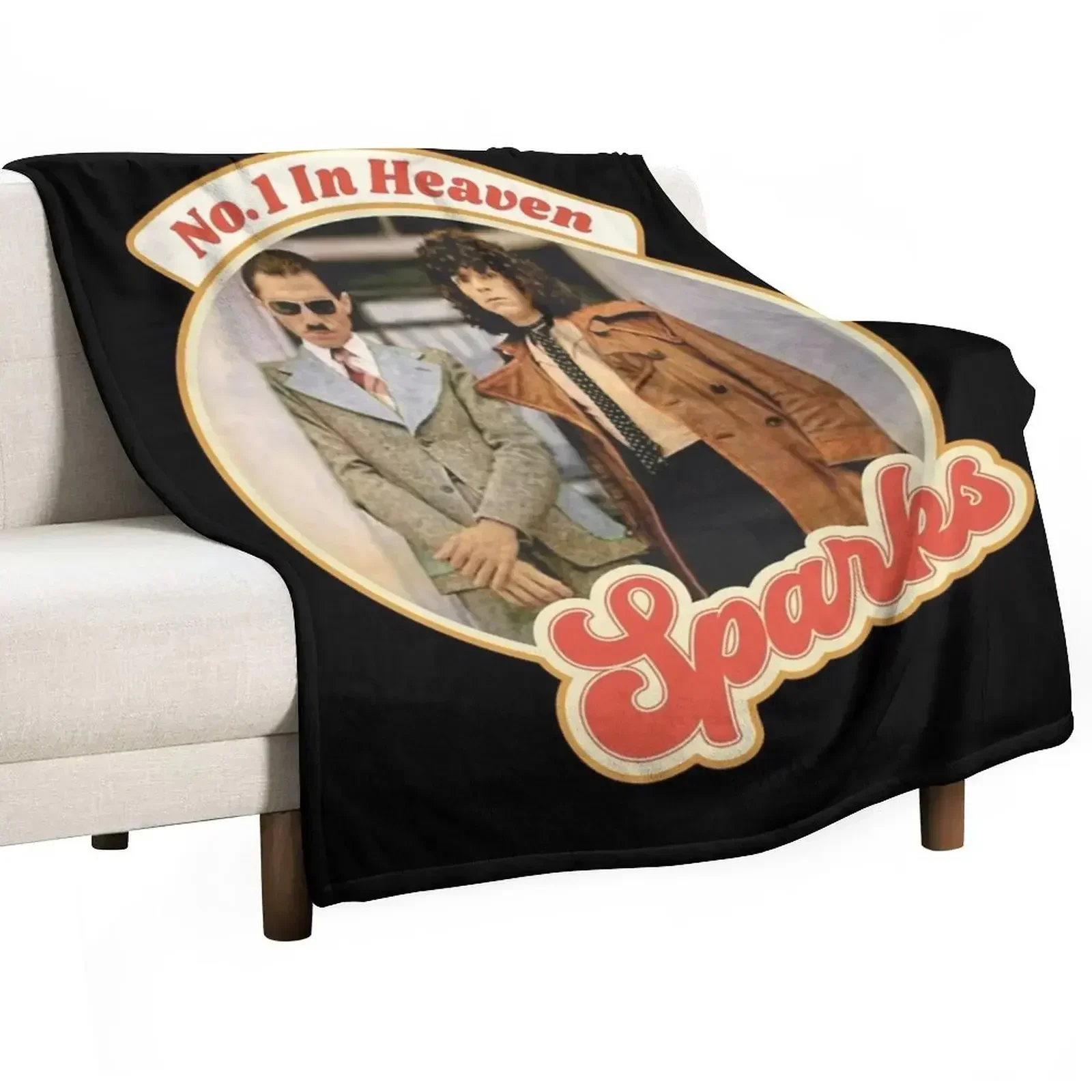 

Retro Retro Sparks Band Heaven Tribute Halloween Throw Blanket Hairys for babies Blankets