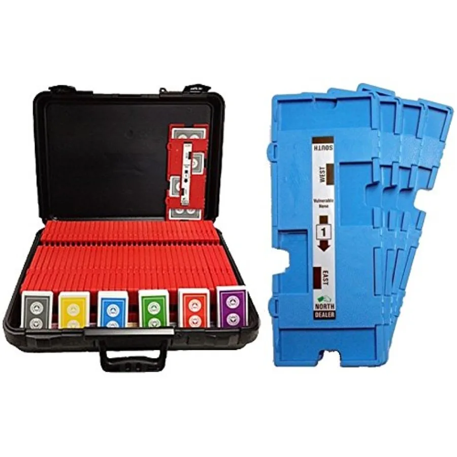 

36 дубликатов ImperialPlus, 36 колод, чехол для переноски карт ACBL для бриджевых турниров, идеально подходит для соревновательных карточных игр