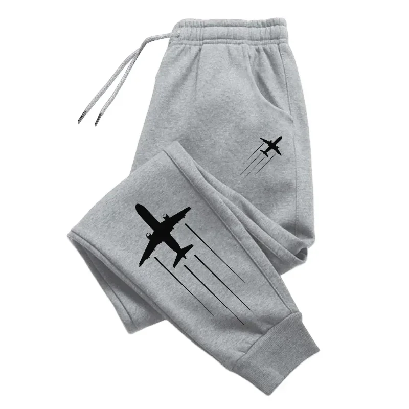 Autumn Winter Quality Men's Trousers Casual Hot Sale Printing Versatile Drawstring Gym Jogging Soft Sport Sweatpants Streets Man