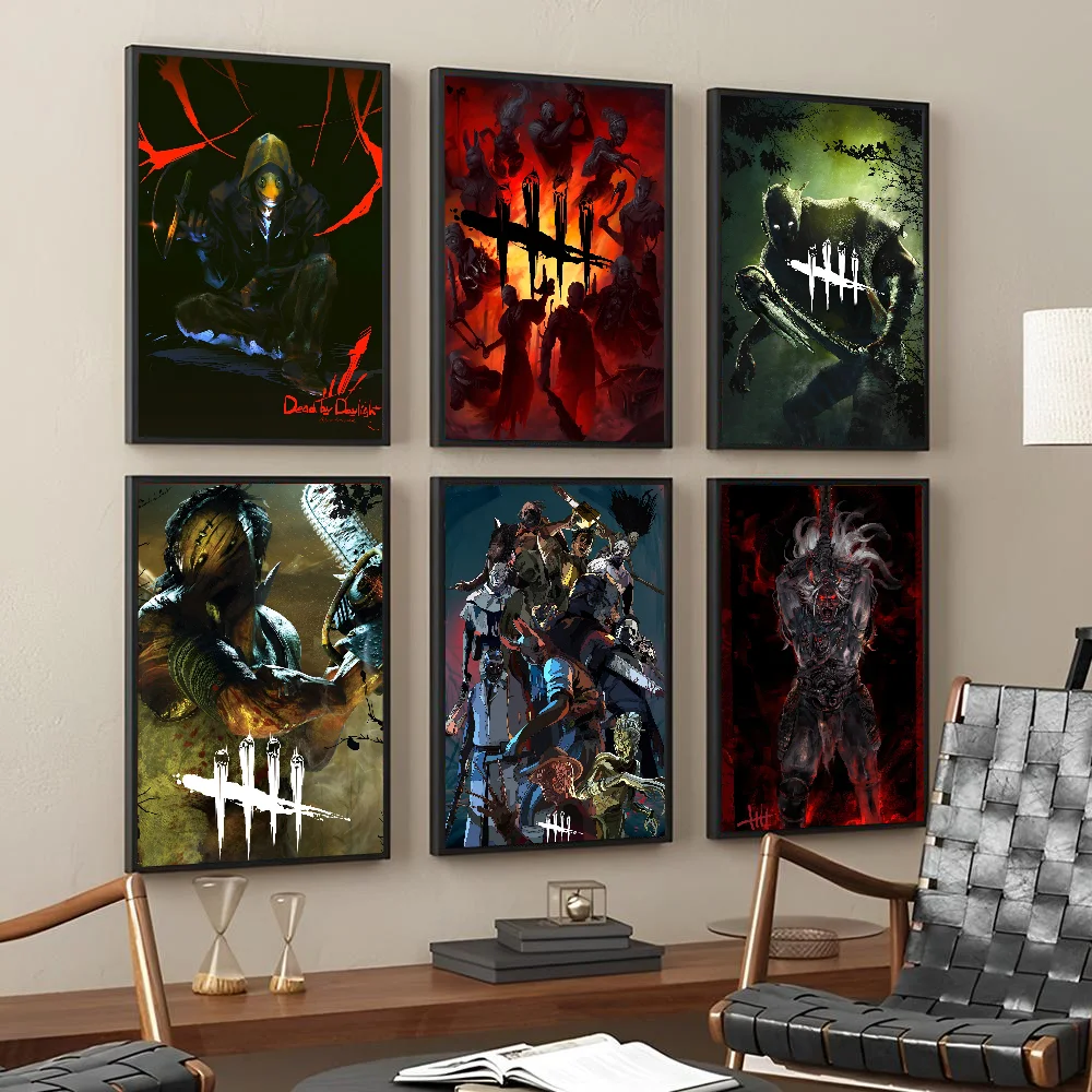 Game D-Daylight By D-Dead Cool Posters Stickers Living Room Bedroom Entrance Cafe Wall Art Decoration Painting Room Home Decor