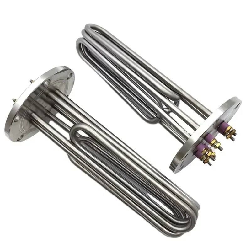 9Kw 12kw 18kw 24kw electric flange immersion tube heater for water tank boiler heater