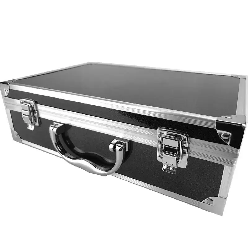 Portable Shockproof aluminum alloy tool box safety insurance equipment tool box instrument box storage box suitcase