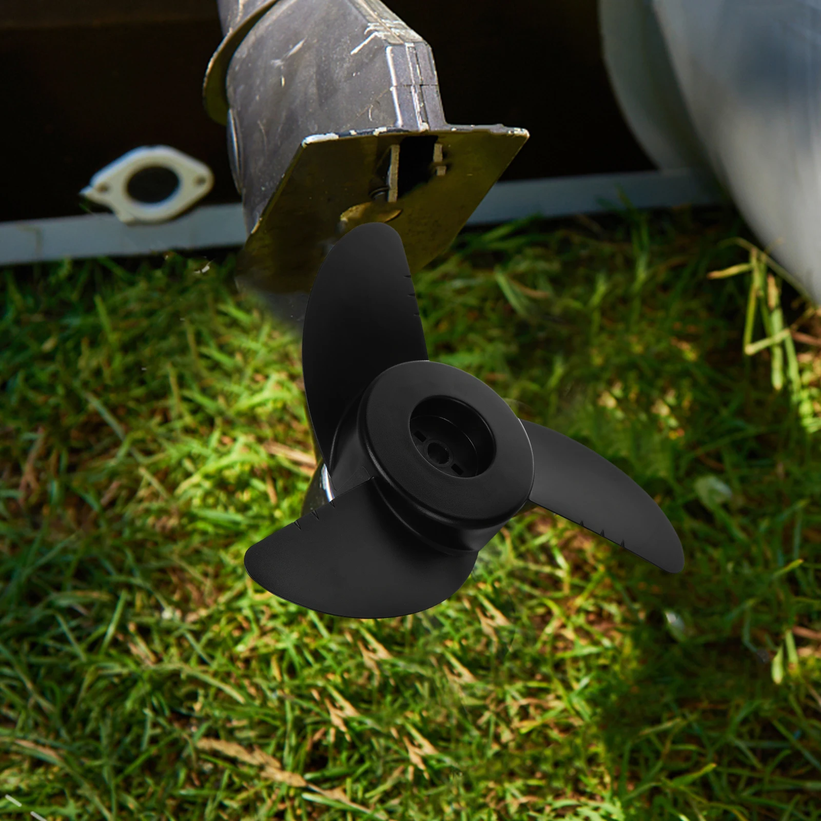 

High-Efficiency Motor Propeller Outboard Motor Engine Propeller Silent Durable Boat Kayak Fishing Replacement Marine Engine