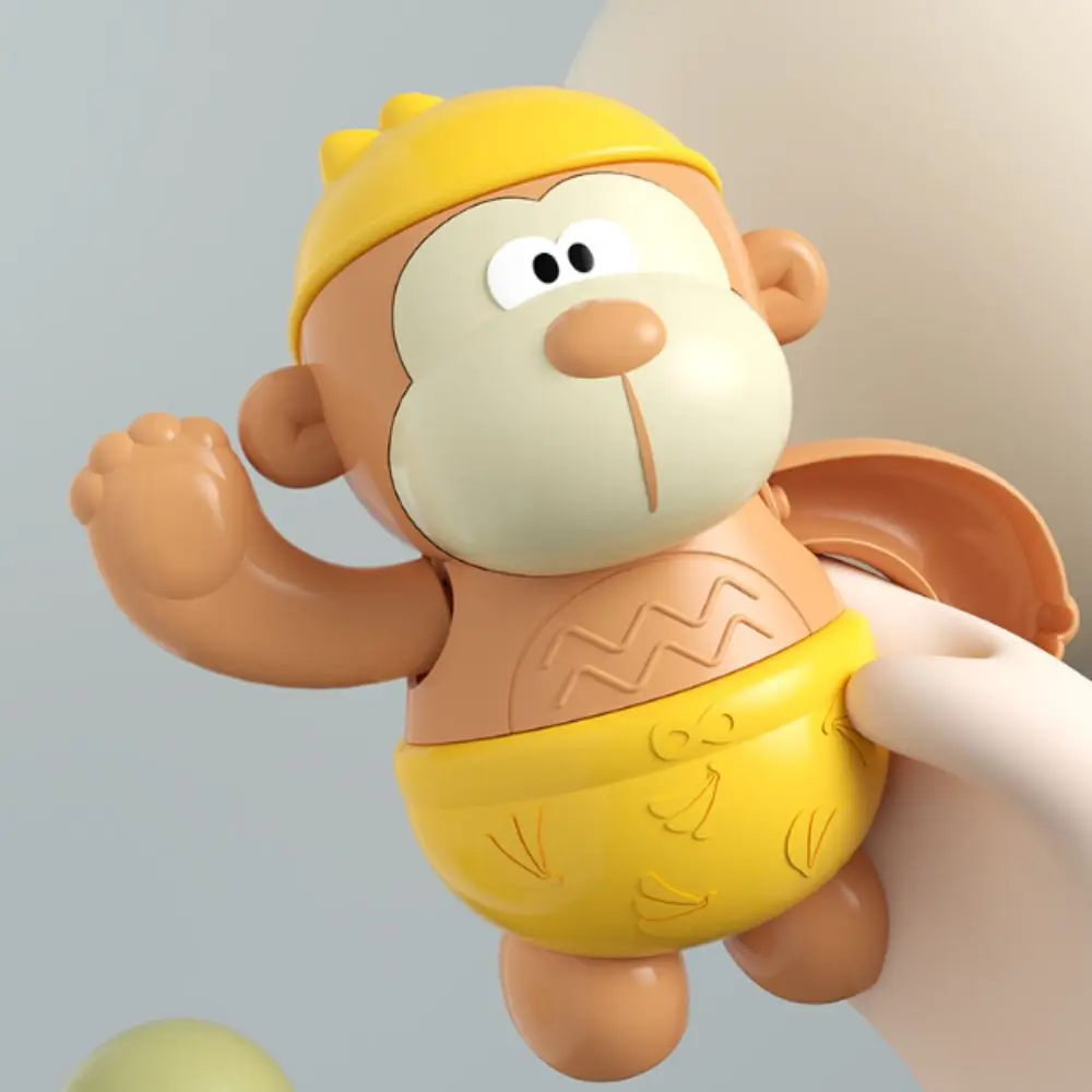 Cute Water Floating Monkey Bathtub Toys for Children, Baby Shower Toys, Baby Shower Toys, Sem eletricidade, Clockwork, Garden Yard