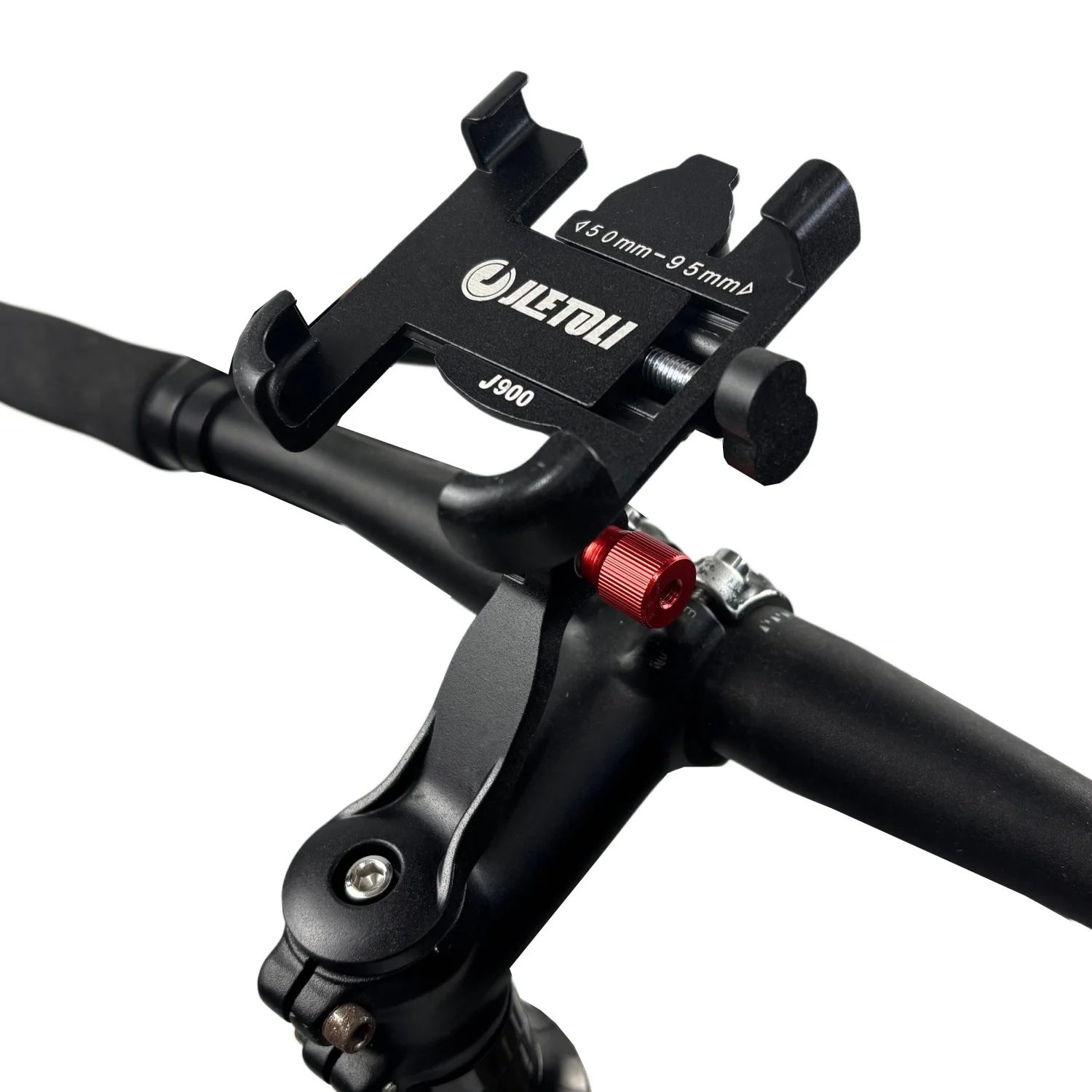 Aluminiumlegierung Fahrrad-Handyhalterung 360 °   Drehbar für 4,7" - 7,0" Telefongröße Fahrradvorbauhalterung Robustes Fahrradzubehör