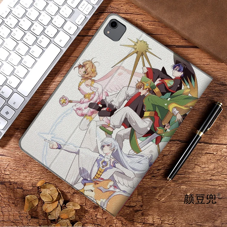 Sakura Card Captor Anime For iPad Air 45 Mini 5 6 7 Case Luxury Silicone For Pro 12.9 11 For iPad 10th Protective  Pro13 11 in