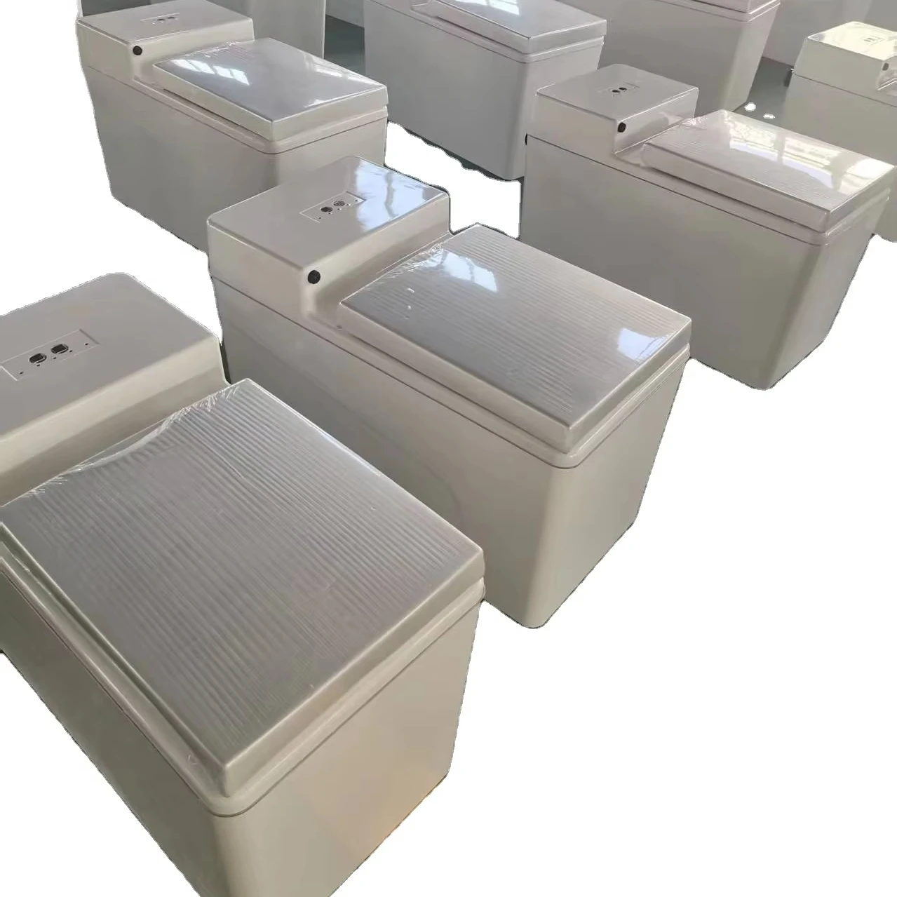 

High Quality Biodegradable Composting Toilet Home RV 12V Portable Waterless with Ventilation for Motorhome Camper