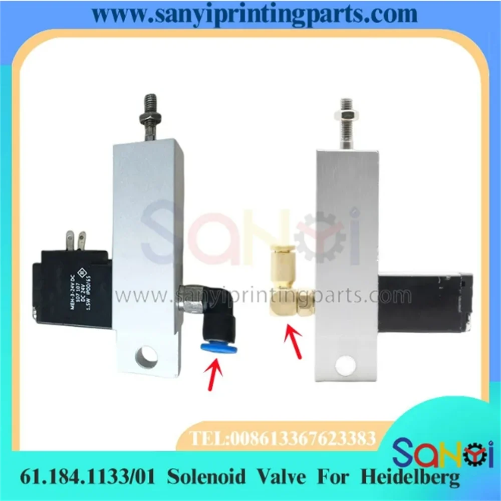 61.184.1133/01 Cylinder With Ink Solenoid Valve For Heidelberg PM52 SM52 SM74 PM74 102 Printing Machine Parts