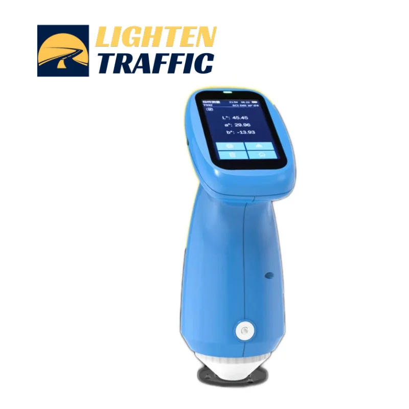 75-Grad-Winkel-Glanzmessgerät für die Farbbeschichtung, hellt den Verkehr auf, mit 1 Jahr Motorgarantie