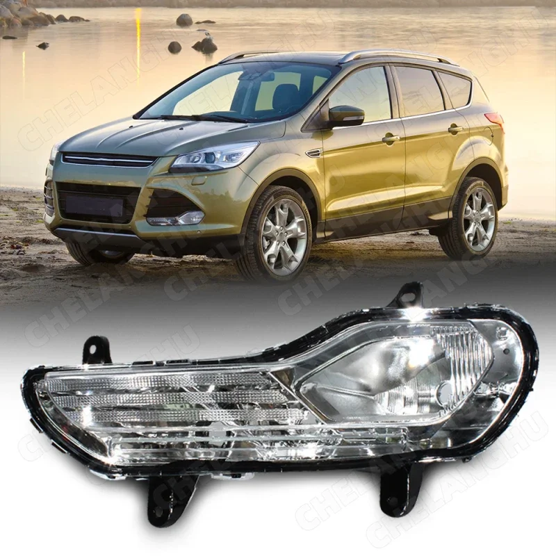 

1Pc Left Side Front Fog Light For Ford Escape KUGA 2013 2014 2015 2016 Fog Lamp OEM FO2521189C