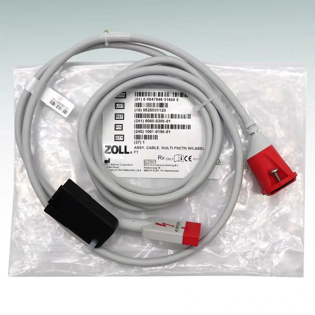 ZOLL-MS ERIES Ele ctrode Connection Cable - Multi-functional Cable Line 8000-0308-01  new original
