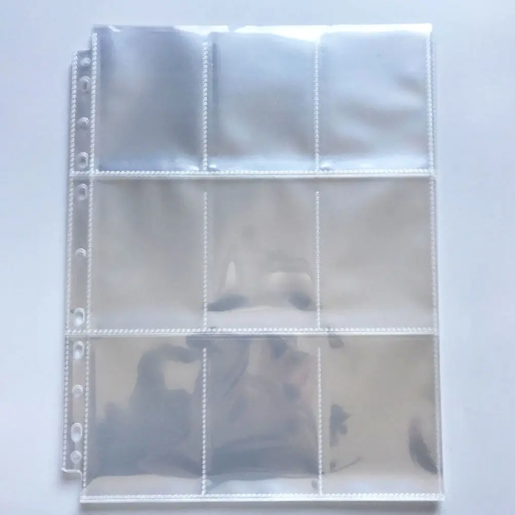 50-hojas-de-fundas-transparentes-para-tarjetas-bolsillos-para-Album-de-fotos-fundas-de-plastico-premium-para-proteger-fotos-tarjetas-y-cupones