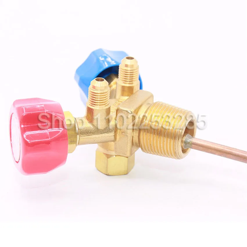 Refrigerant recovery special valve, high and low pressure horn valve, explosion-proof switch