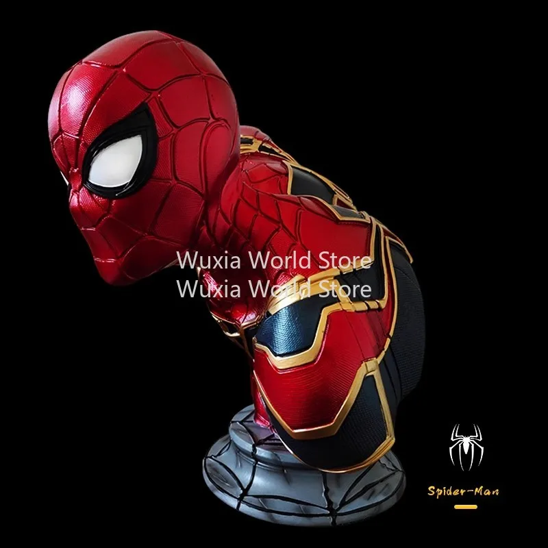 جديد 36 سنتيمتر الرجل العنكبوت المذهل تمثال نصفي الشكل أعجوبة شخصيات كرتونية جمع سطح المكتب زينة أفضل هدية للأطفال