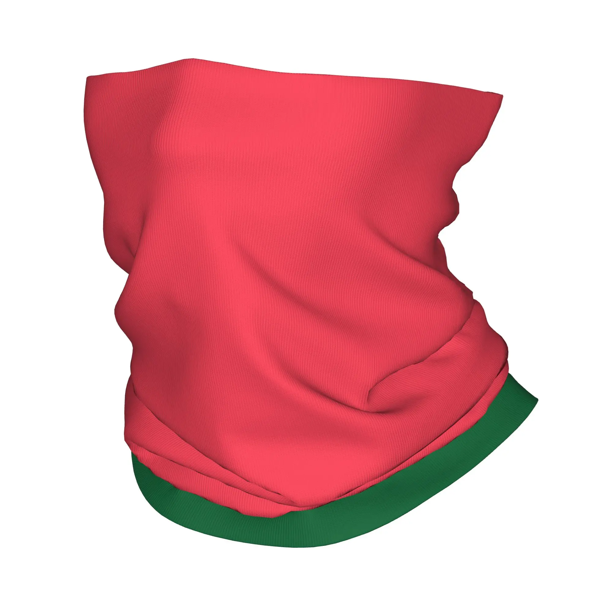 Coral Summer Watermelon Fruit Stripes Bandana Neck Cover Printed Wrap Scarf Multi-use Balaclava Running For Men Women Adult