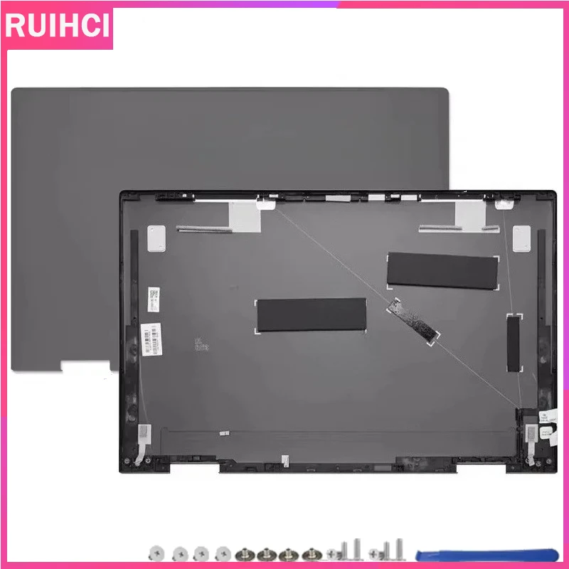 New For HP ENVY X360 15-ED 15M-ED 15-EE 15M-EE Laptop Parts LCD Back Cover Front Bezel Palmrest Bottom Replace Brown