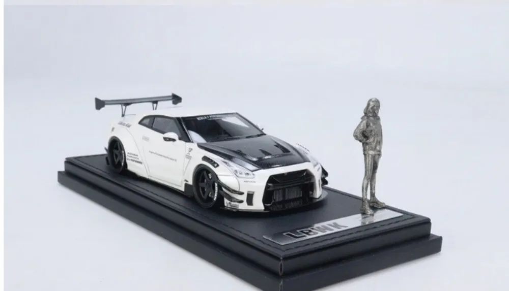 

Модель автомобиля Nissan LB-WORKS GT-R R35 type 2 из смолы, масштаб 1/43, IG, сувениры, подарки