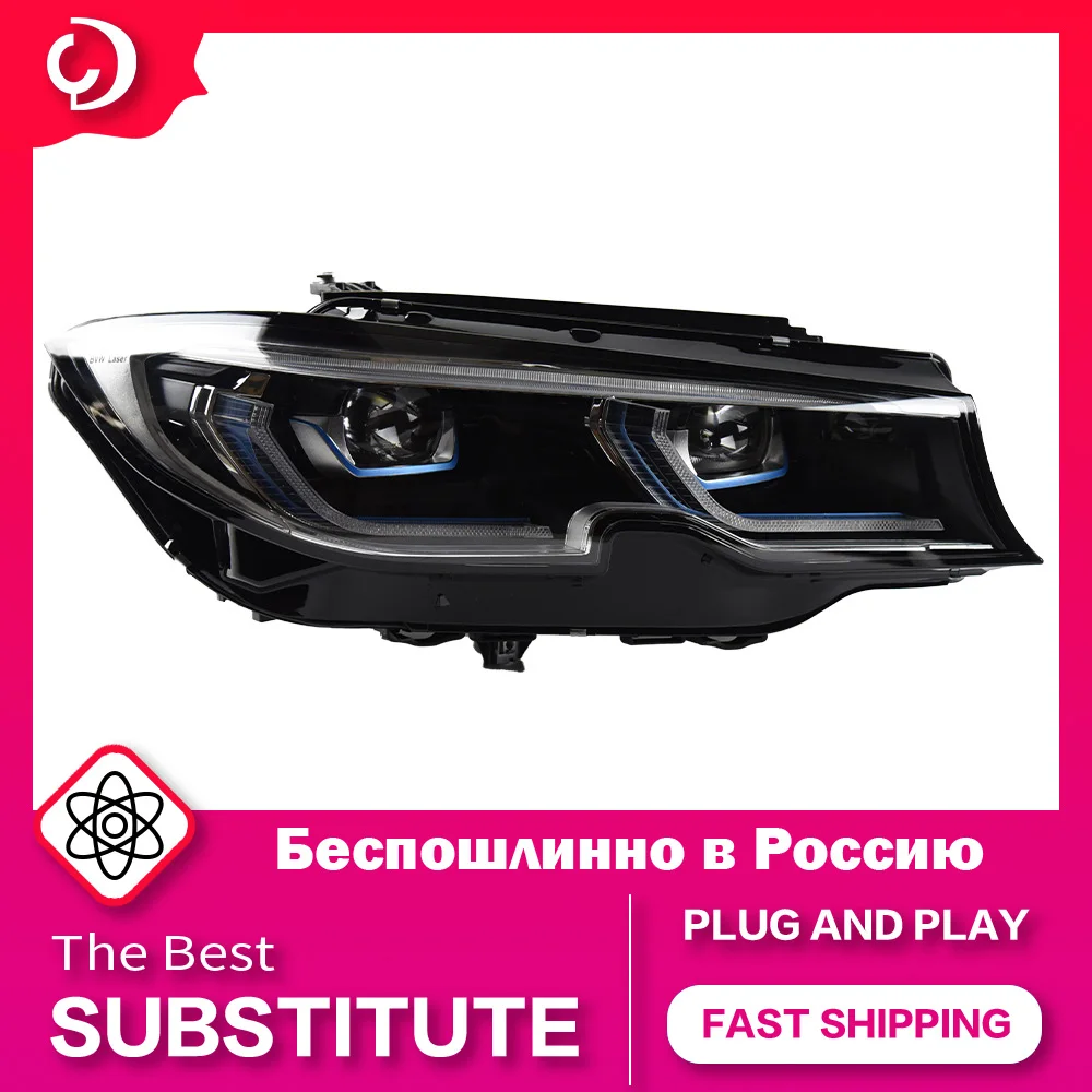 AKD Car Styling Headlights for G20 2019-2021 G28 G80 3 Series M3 Laser LED Headlight DRL Head Lamp Led Projector Automotive