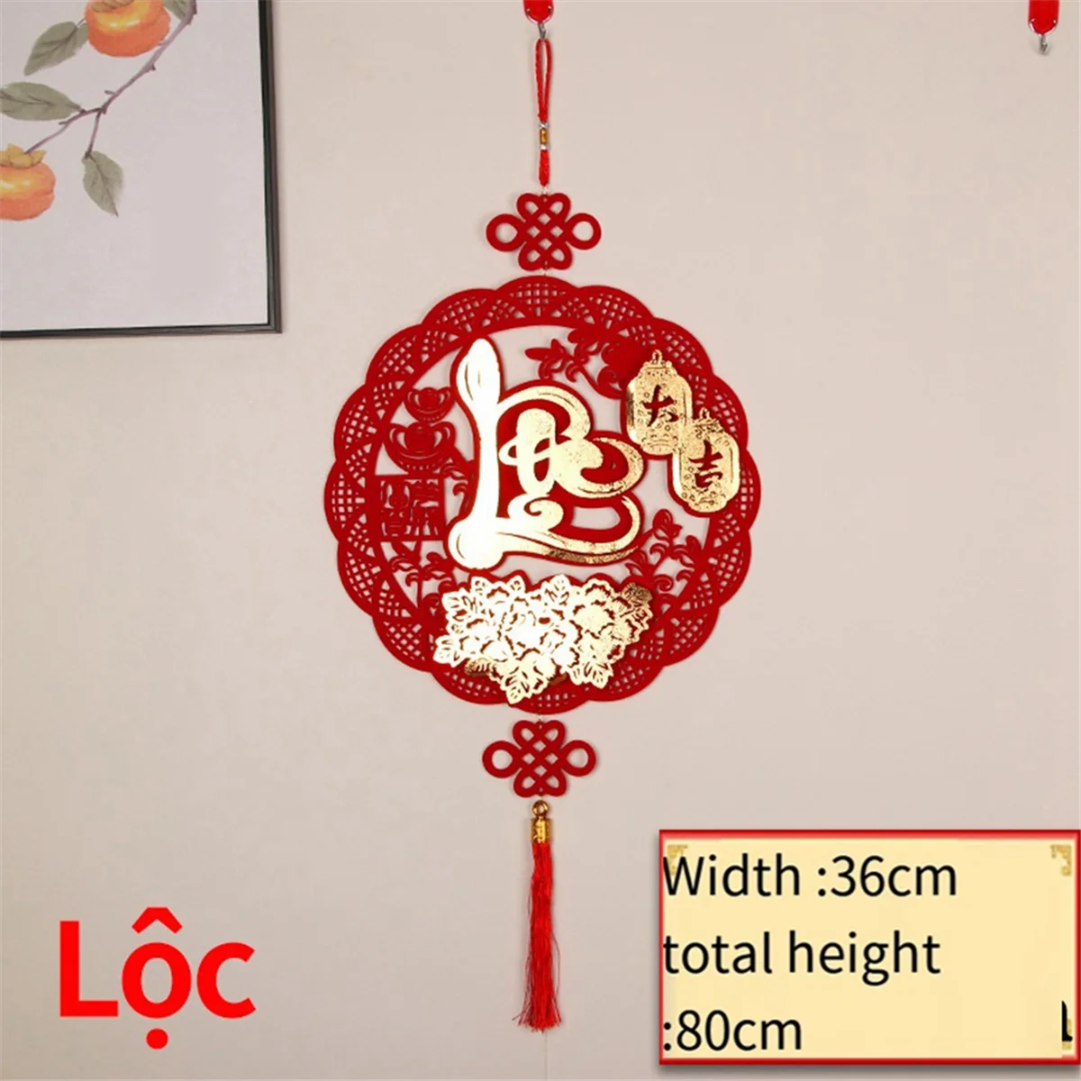 Chinese Lunar New Year Decor 2024 Vietnam Spring Festival Hanging Pendant Chinese Knot Pendant Home Decoration Style 11