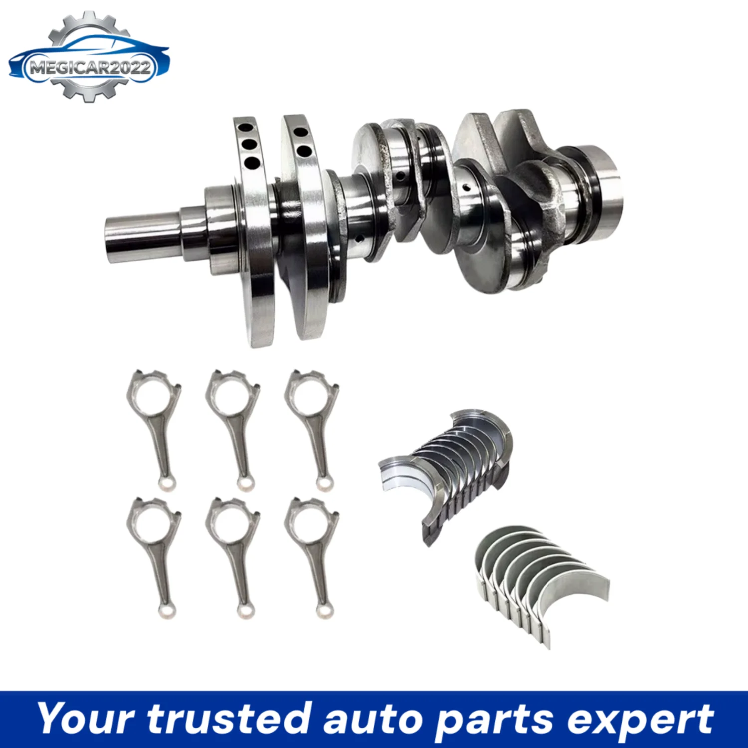 8Q6331AA 6Q6211AA C2Z30974 LR038168 Upgraded Crankshaft Set For Range Rover Discovery Jaguar XF XJ 3.0 TDV6 SDV6 306DT 2993