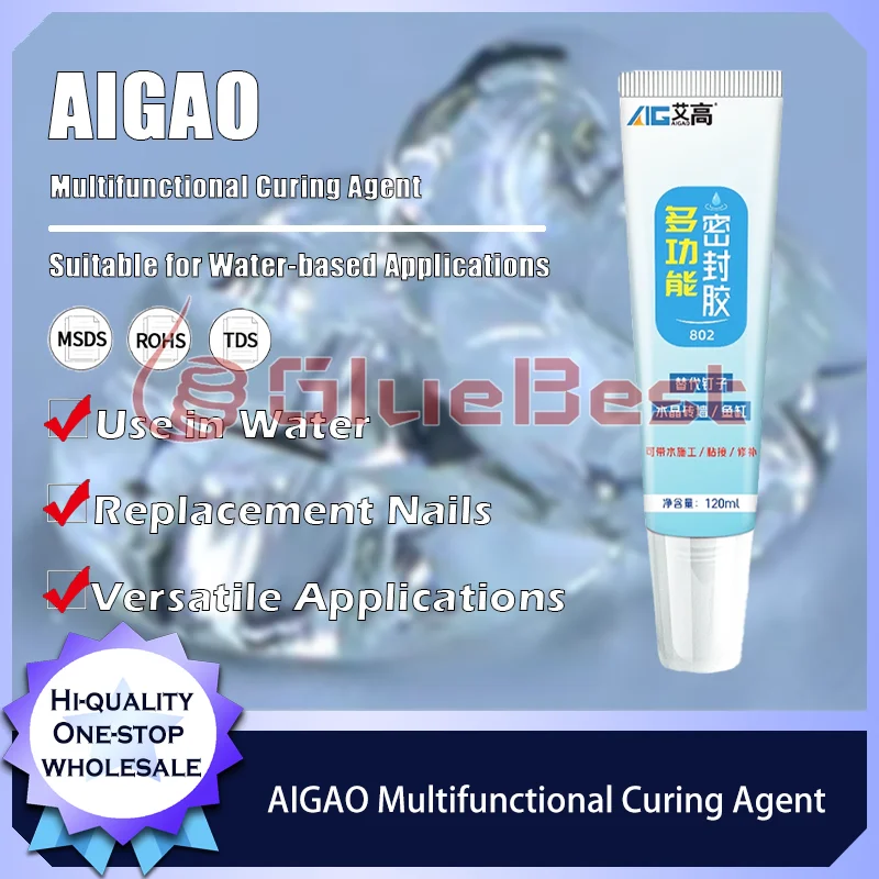 

AIGAO Multifunctional Curing Agent for Water-Based Application and Nail-Free Bonding Solutions Original Product