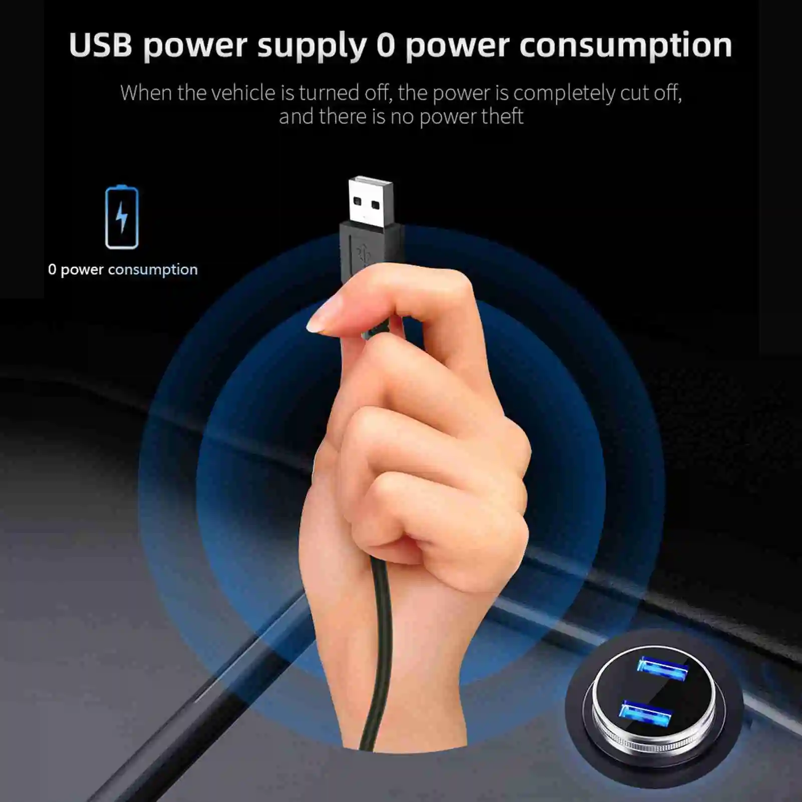 Digital Speedometer Displays Speed Speedometer GPS Heads Up Display Large HD Screen Accurate Speed Display Car HUD Plug and Play view 6