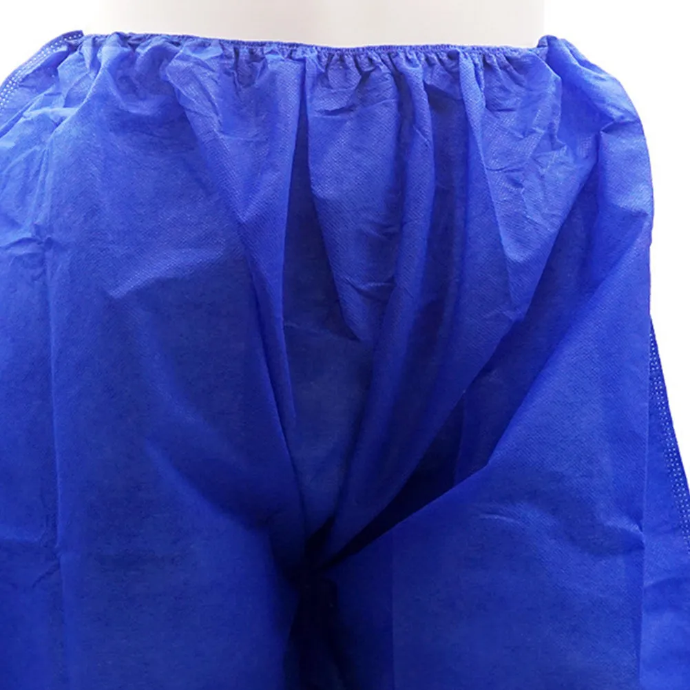 10Pcs Disposable Pants Lightweight Breathable Soft Comfortable Moisture-Absorbing Period Sauna Flexible Travel