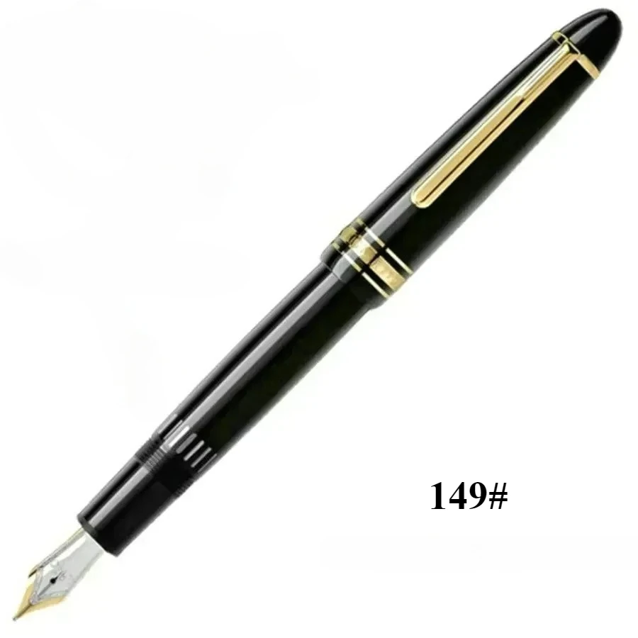 إصدار محدود Msk-149 نافورة تعبئة المكبس MB 4810 بنك الاستثمار القومي الأسود والأزرق الراتنج مكتب الكتابة أقلام الحبر مع الرقم التسلسلي