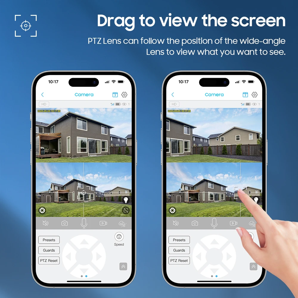 SECTEC 4G LTE Telecamera di sicurezza solare Telecamera WiFi wireless da 12 MP Registrazione 24 ore su 24, 7 giorni su 7 Consumo energetico ridotto Rilevamento PIR AOV Tech