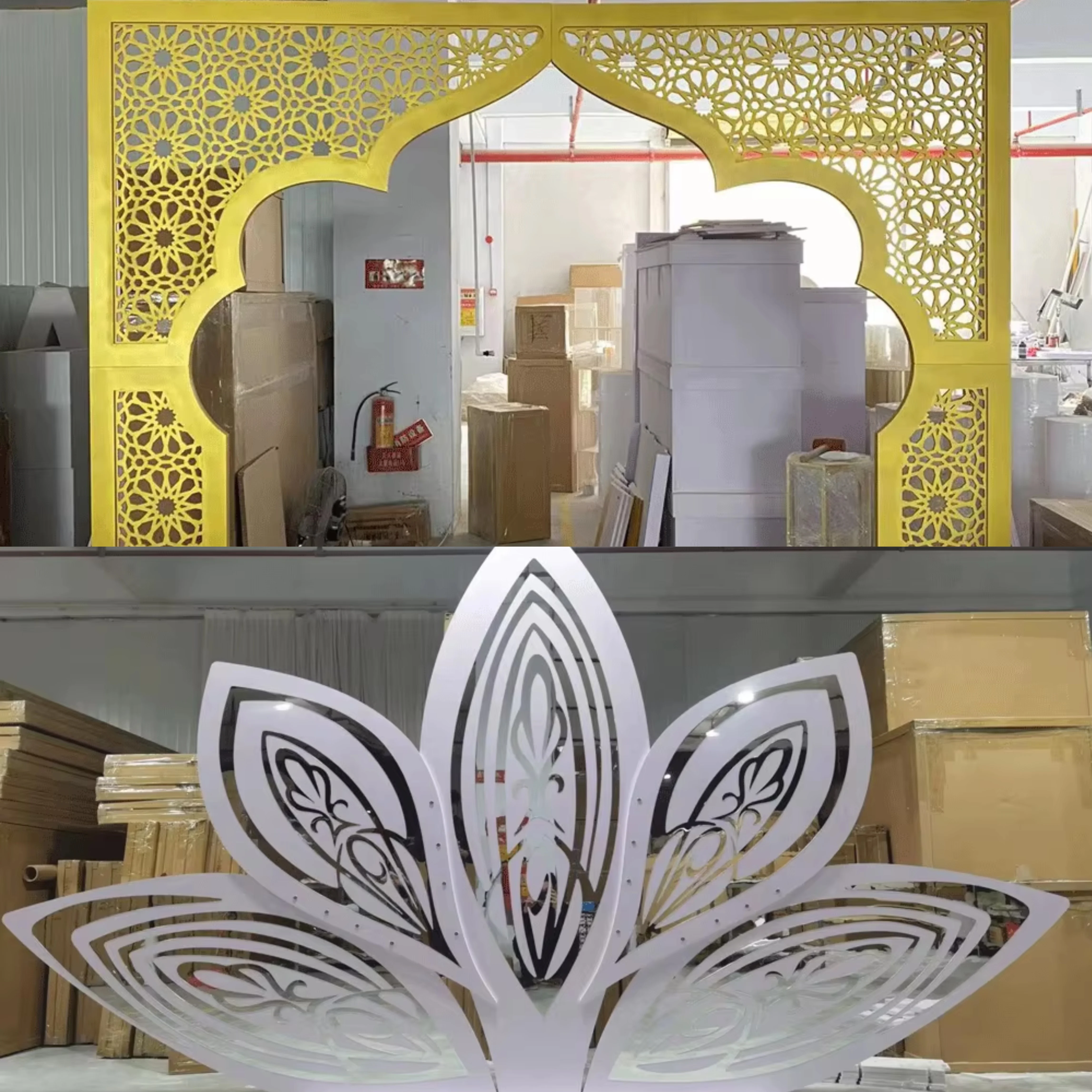 

Popular wedding door arches golden shiny outdoor for event weeding retal decoration