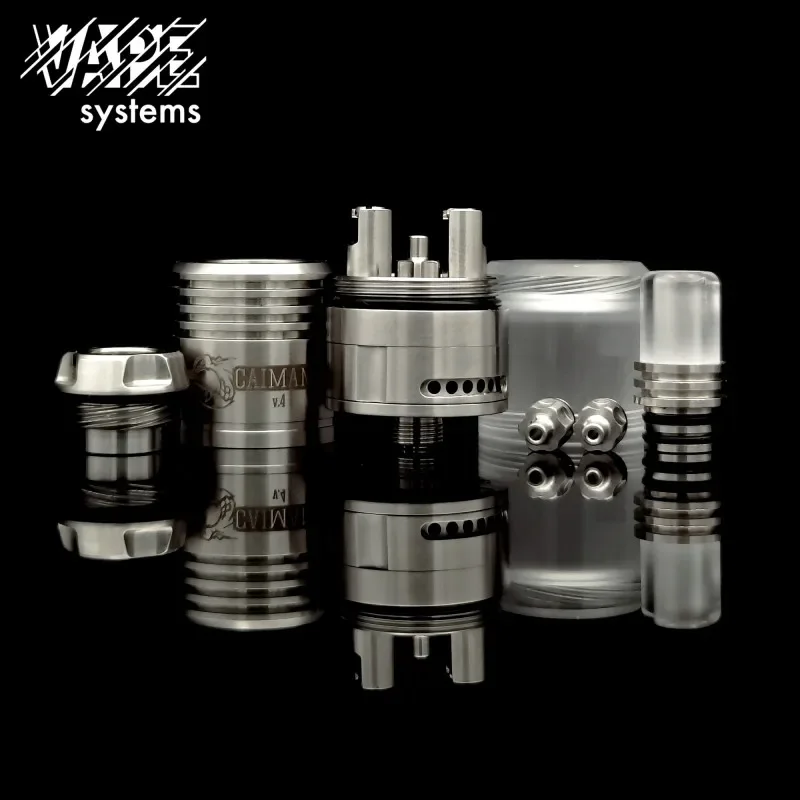 YFTK Style Caiman V4 RDA RDTA Vape Systems 2 22 316SS 3 VS KA V9 Ecig atomizer tank for coils & atomizers - gallery image 2